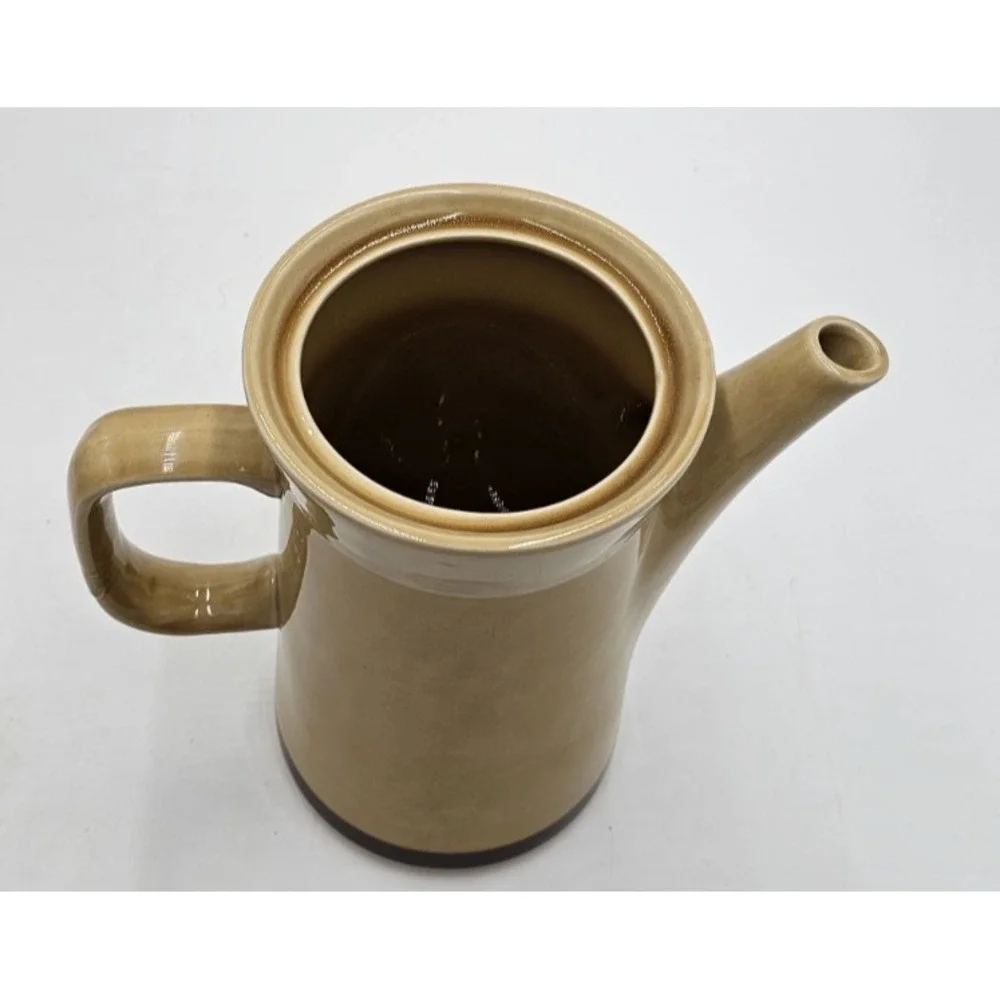 Pier 1 Spice Route Ginger Teapot 6 Cup Stoneware Hand Decorated Japan 8.5
